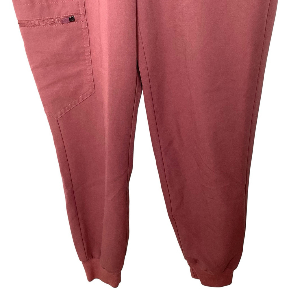 Figs Zamora Pants Women Sz XS Pink Scrubs Joggers Healthcare Nurse Cargo EUC - Picture 4 of 7